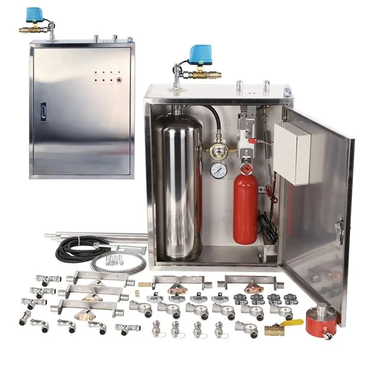 Class K Automatic Kitchen Hood Fire System (Fusible Link Type)